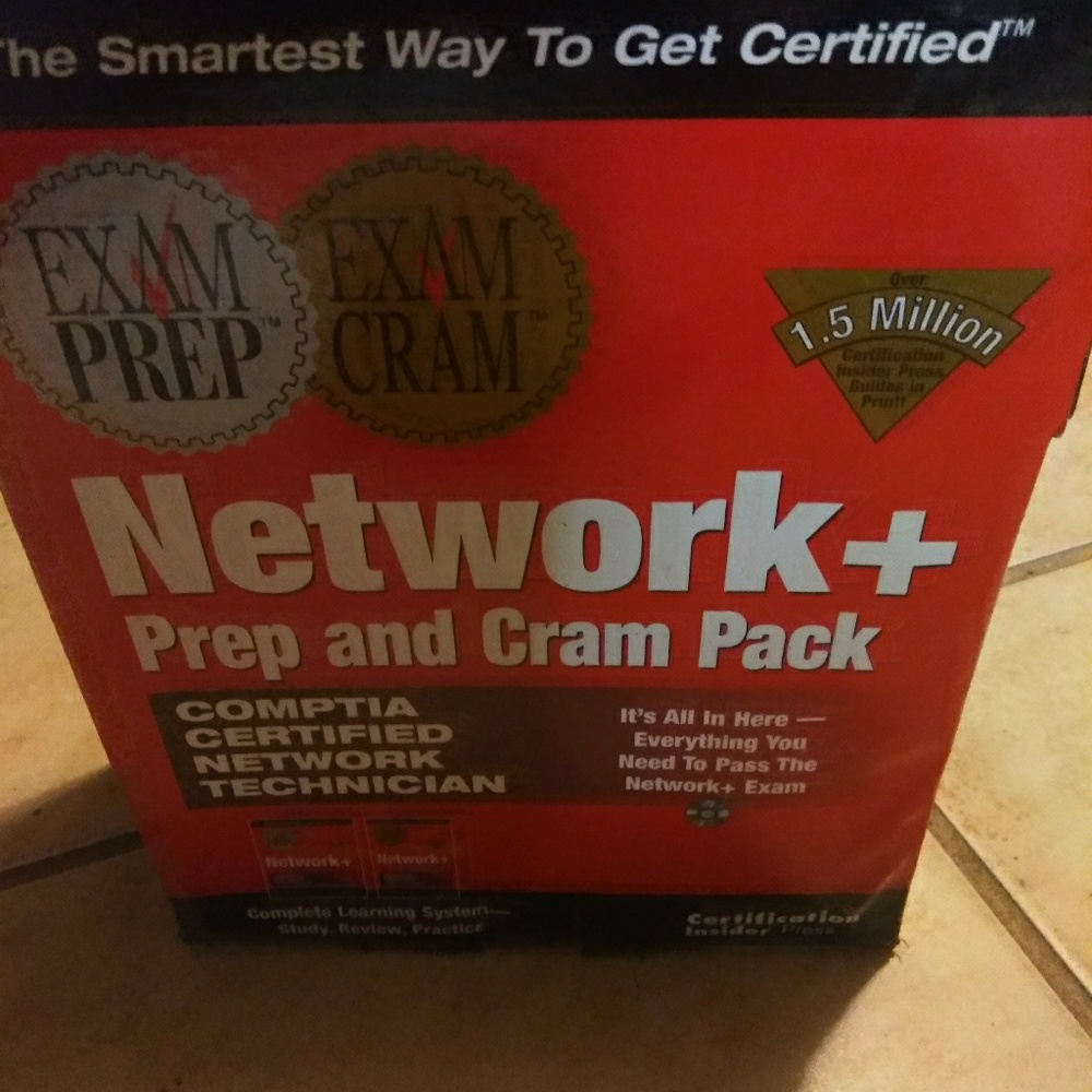 Network prep and cram books